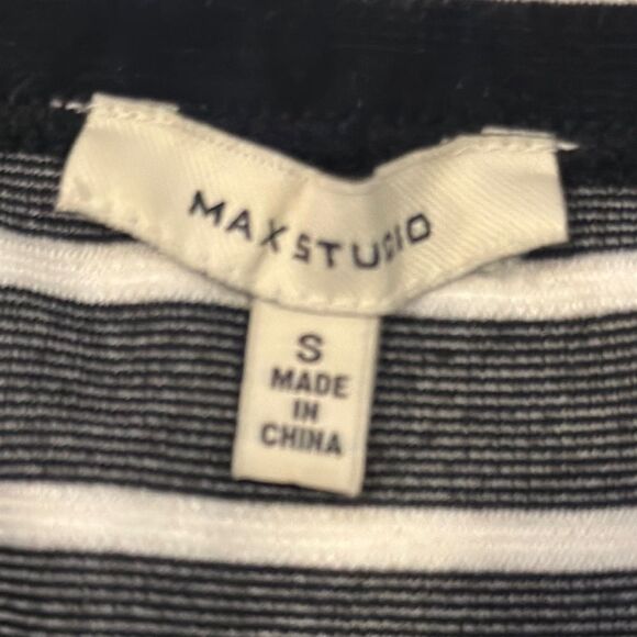 Max Studio Women’s Black and White Striped Skirt - Size S - Picture 4 of 5